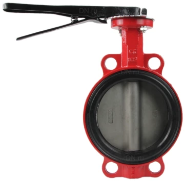 Затвор дисковый поворотный ABRA Ду250 Ру16 BUV-VF866D, межфланцевый, корпус - чугун, диск - нержавеющая сталь, рукоятка, EPDM в Тюмени