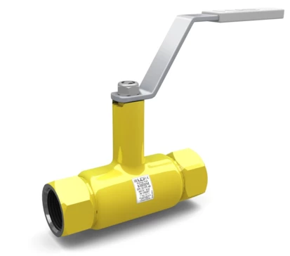 Кран шаровый резьбовой LD КШЦМ Gas 050.040.Н/П.02. стальной ст 20 Ду50 Ру40 МПа в Тюмени