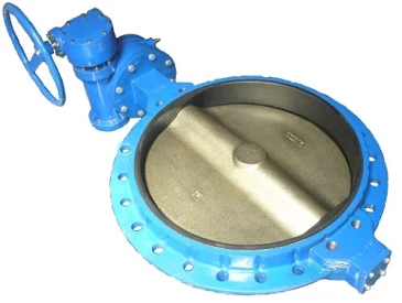 Затвор дисковый поворотный ABRA Ду1 000 Ру16 BUV-VF826D, межфланцевый, корпус - чугун, диск - чугун, редуктор, EPDM в Тюмени