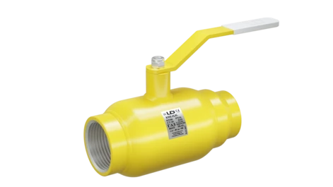 Кран шаровый LD КШЦК Gas 050.040.Н/П.02. (приварка/муфта) стальной ст.20 Ду50 Ру40 МПа в Тюмени
